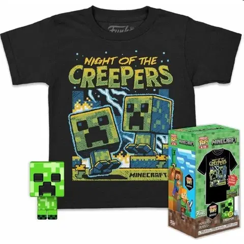 Zberateľské figúrky POP! & Tee Creeper (Minecraft) L (detské)