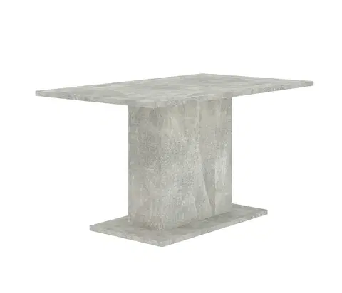 Jedálenské stoly BASTIAN jedálenský stôl, betón jasný