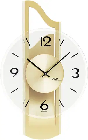 Hodiny Dizajnové nástenné hodiny 9679 AMS 42cm