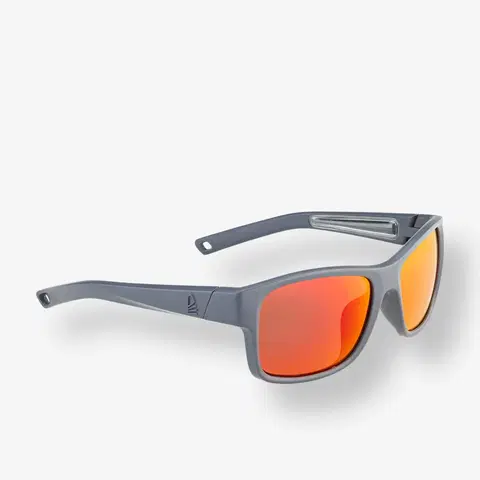 okuliare Detské/dámske rybárske plávajúce polarizačné okuliare - FG 500 S sivé