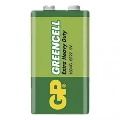 Batérie primárne GP Monočlánok GP GREENCELL 6F22 1BL 1 ks