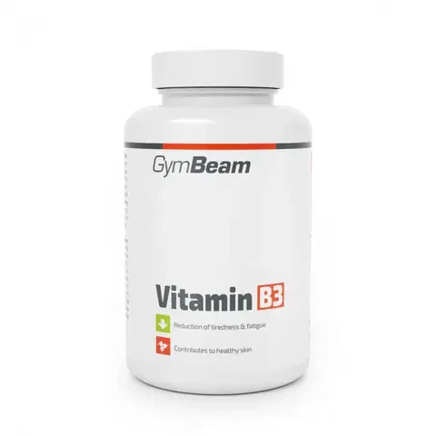Vitamíny B GymBeam Vitamín B3 (niacín) 90 kaps.