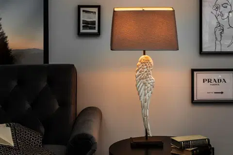 Stolné lampy LuxD 21147 Dizajnová stolová lampa Cullen, 85 cm
