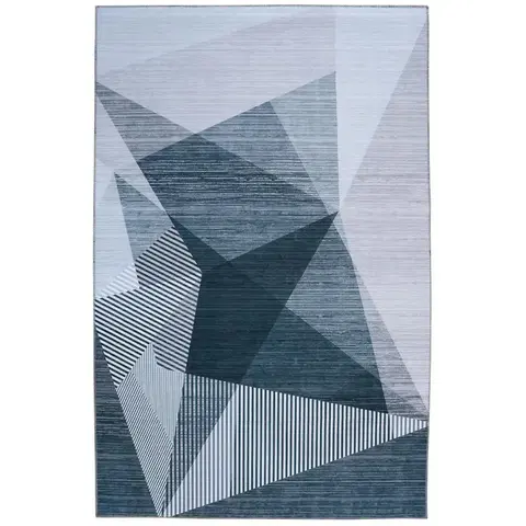 Moderné koberce Tlačený koberec  Chenille Print Rug 1,4/1,9 7917