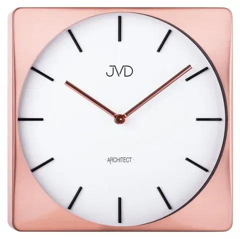 Hodiny Designové kovové hodiny JVD -Architect- HC10.3, 30cm