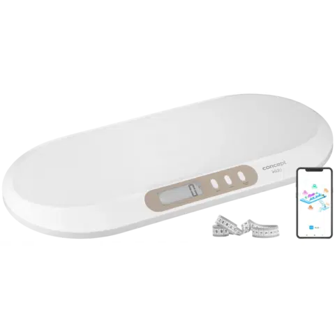 Kúpanie a hygiena Concept VD4000 digitálna detská váha s aplikáciou KIDO