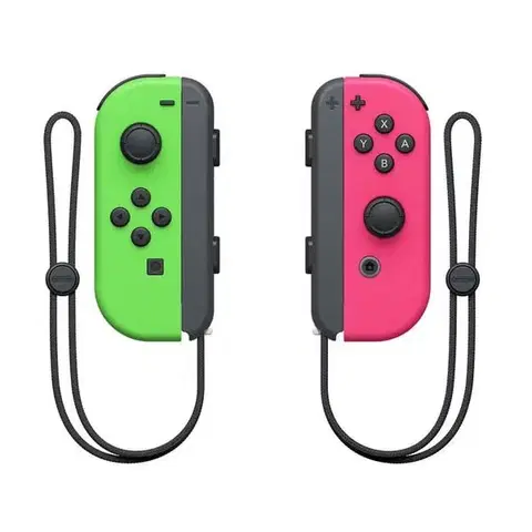 Príslušenstvo k herným konzolám Ovládače Nintendo Joy-Con, neónovo zelený  neónovo ružový HAC-A-JAFFA