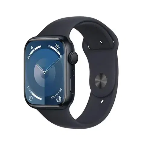 Inteligentné hodinky Apple Watch Series 9 GPS 45mm Midnight Aluminium Case with Midnight Sport Band - SM MR993QCA