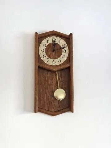 Hodiny Drevené nástenné hodiny ASSO A17/215/4, 53 cm