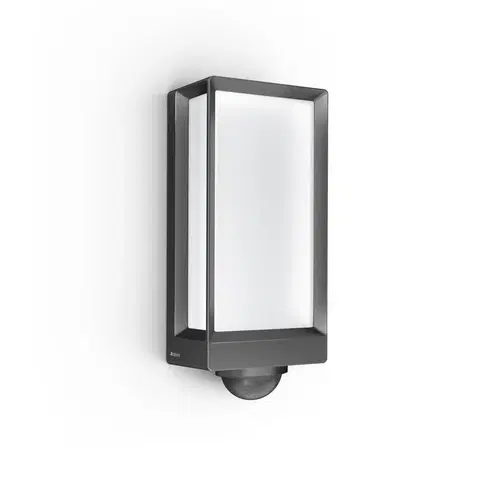 Vonkajšie nástenné svietidlá so senzorom STEINEL STEINEL L42 SC LED svietidlo snímač antracitová