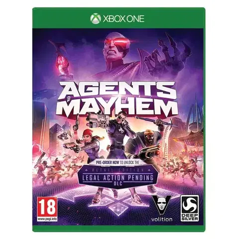 Hry na Xbox One Agents of Mayhem XBOX ONE