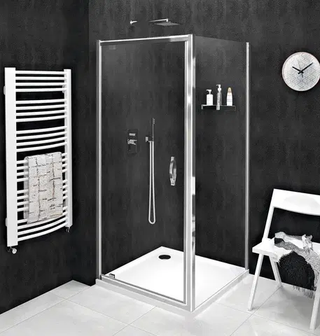 Sprchové dvere GELCO - SIGMA SIMPLY obdĺžniková sprchová zástena pivot dvere 800x1000 L/P varianta, číre sklo GS1279GS3110