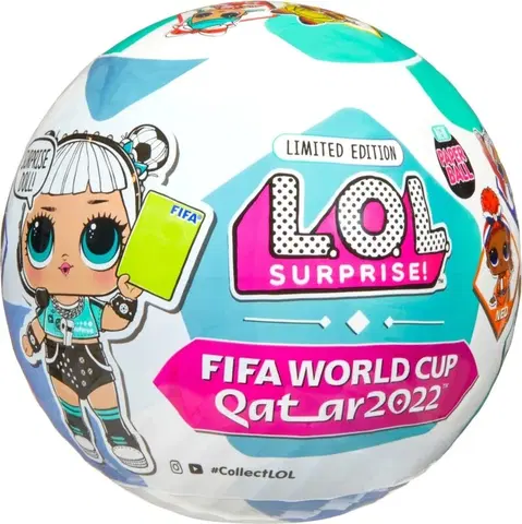 Hračky bábiky MGA - L.O.L. Surprise! Fotbalistky FIFA World Cup Katar 2022