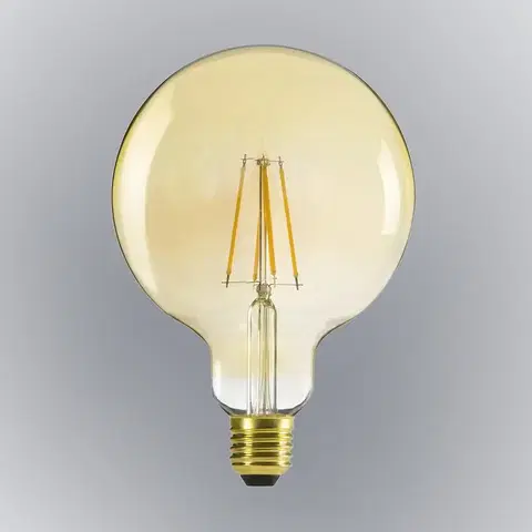 Vláknové žiarovky Žiarovka FILAMENT XLED G125 E27 7W WW 29638