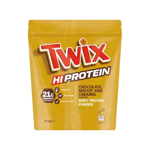 Srvátkový koncentrát (WPC) Twix Hi Protein Powder - Mars 875 g Chocolate, Biscuit & Caramel