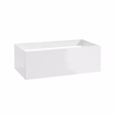 Kúpeľňové komody Kúpeľňová skrinka METRO SYSTEM B80 0D1S biela