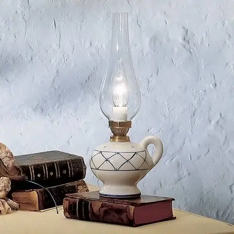 Stolové lampy Ferroluce Stolová lampa Rustico v štýle vidieckeho domu