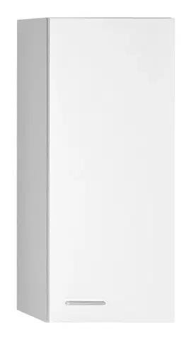 Kúpeľňa AQUALINE - ZOJA/KERAMIA FRESH skrinka horná 35x76x23cm, biela 50334