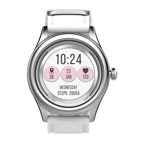 Inteligentné hodinky Carneo Prime GTR dámske, strieborné 8588007861951