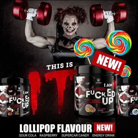 Práškové pumpy Fucked Up Joker - Swedish Supplements 300 g Supercar Candy