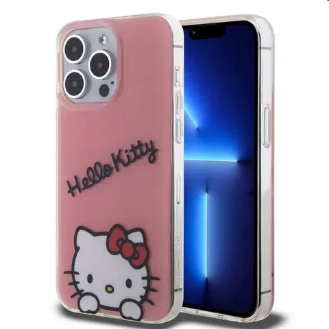 Puzdrá na mobilné telefóny Zadný kryt Hello Kitty IML Daydreaming Logo pre Apple iPhone 13 Pro, ružová 57983116919