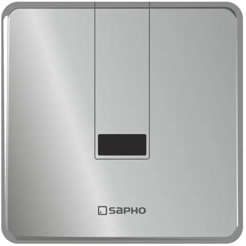 Pisoáre SAPHO - Automatický splachovač pre urinál 6V (4xAA), nerez lesk PS006