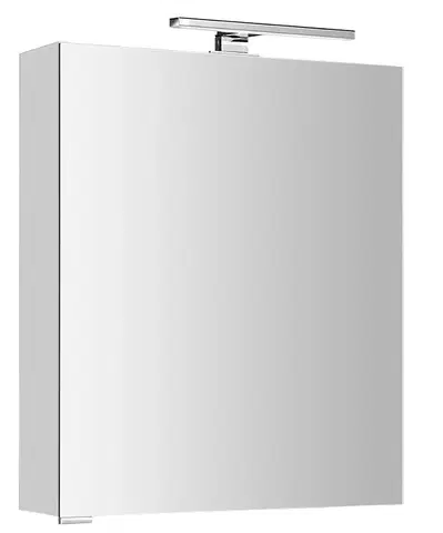 Kúpeľňový nábytok SAPHO - MIRRÓ galérka s LED osvetlením, 60x70x16cm, ľavá/pravá, biela MC060-0030