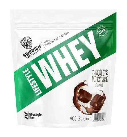 Srvátkový koncentrát (WPC) Lifestyle Whey - Swedish Supplements 900 g Triple Chocolate