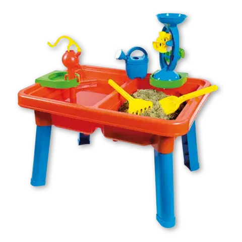 Hračky na záhradu ANDRONI - Multifunkčný stolík s doplnkami