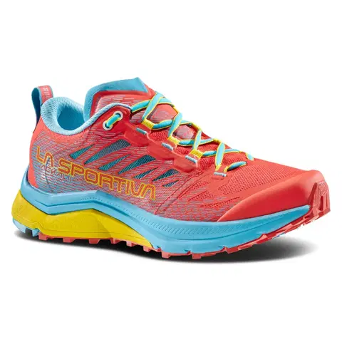 Dámska obuv Dámske trailové topánky  La Sportiva Jackal II Woman Hibiscus/Malibu Blue - 42