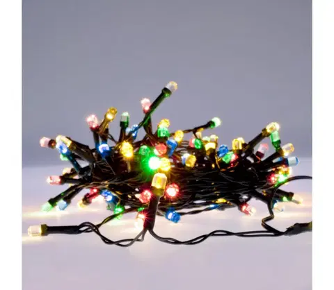Vianočné dekorácie Brilagi Brilagi - LED Vianočná vonkajšia reťaz 200xLED/2 funkcie 25m IP44 multicolor 