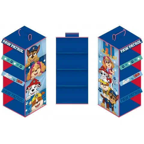 Boxy na hračky ARDITEX - Závesný textilný regál PAW PATROL, PW15641