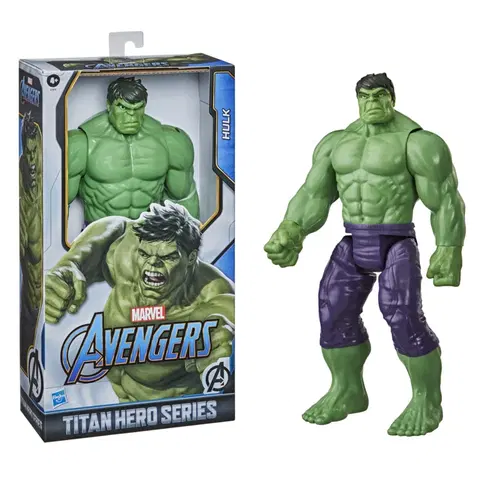 Hračky - akčné figúrky HASBRO - Avengers Titan Hero Deluxe Hulk