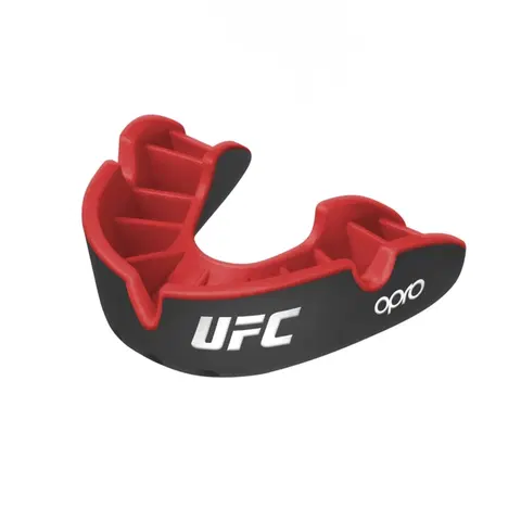 Boxerské chrániče Chránič zubov OPRO Silver UFC senior - čierny
