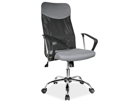 Kancelárske stoličky Signal Kancelárska stolička Q-025 šedý materiál