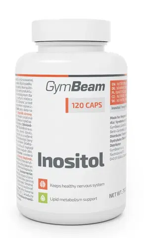 Vitamín B Inositol - GymBeam 120 kaps.