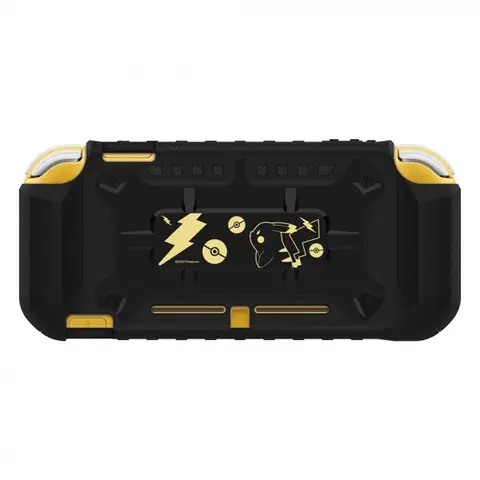 Príslušenstvo k herným konzolám HORI Pikachu Hybrid System Armor for Nintendo Switch Lite, black gold NS2-077U
