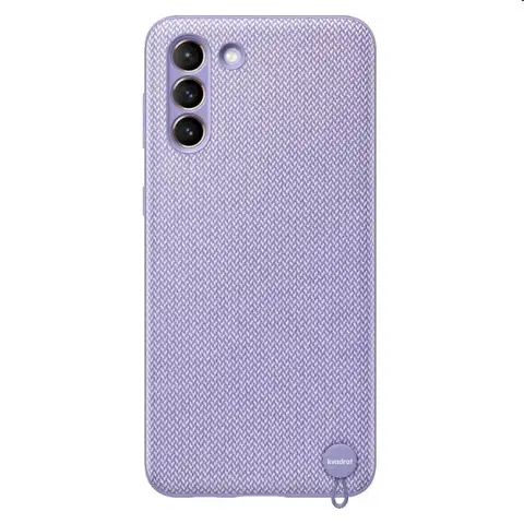 Puzdrá na mobilné telefóny Zadný kryt Kvadrat Cover pre Samsung S21 Plus, fialová - OPENBOX (Rozbalený tovar s plnou zárukou) EF-XG996FVEGWW