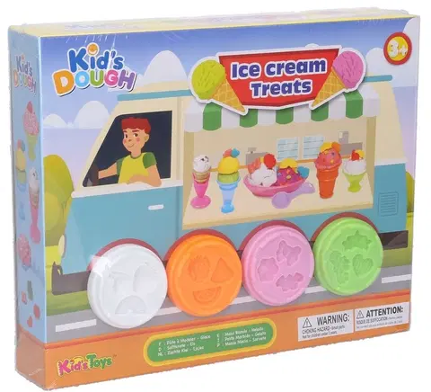 Kreatívne a výtvarné hračky WIKY - Plastelína zmrzlinové dezerty