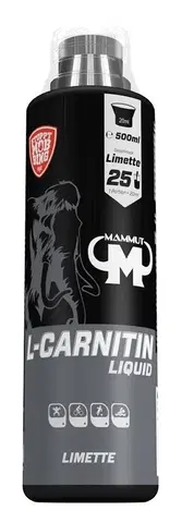 L-karnitín L-Carnitin Liquid - Mammut Nutrition 1000 ml. Lime