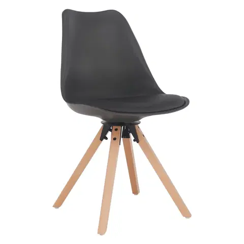 Stoličky Štýlová otočná stolička, tmavosivá, ETOSA