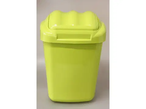Odpadkové koše PLAFOR - Kôš na odpad FALA 30 l zelený plast