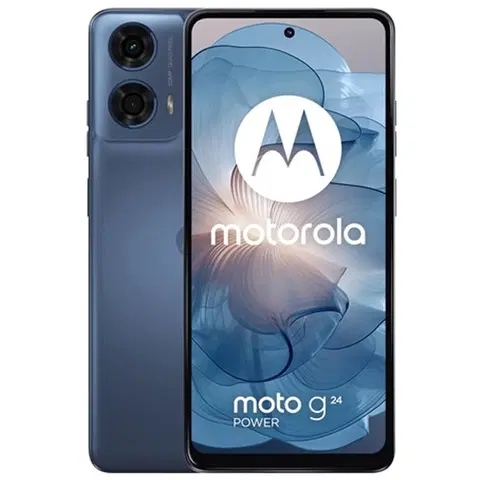Mobilné telefóny Motorola Moto G24 Power 6000 mAH, 8/256 GB, Ink Blue