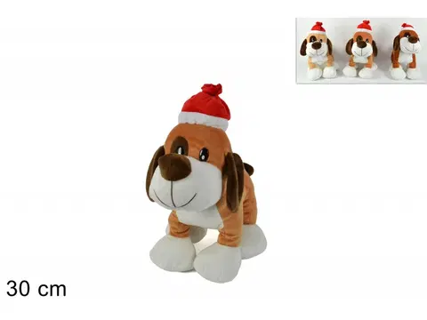 Vianočné dekorácie MAKRO - Pes vianočný
