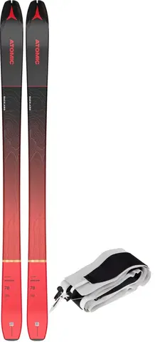 Zjazdové lyže Atomic Backland 78 + Skin 78/80 149 cm