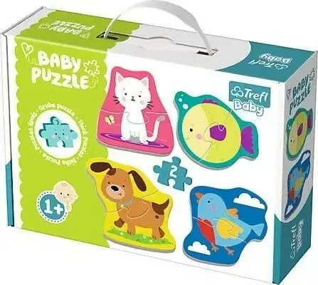 Hračky puzzle TREFL - Trefl Baby Puzzle classic zvieratká