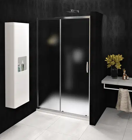 Sprchovacie kúty GELCO - SIGMA SIMPLY sprchové dvere posuvné 1000, sklo Brick GS4210