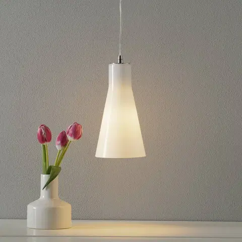 Závesné svietidlá Fabas Luce Závesná lampa DANA suspension 14 cm