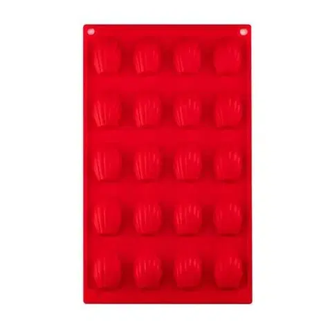 Formy na pečenie Banquet Forma na pracny silikonová Culinaria Red 29,5x17,5x1,2 cm červená