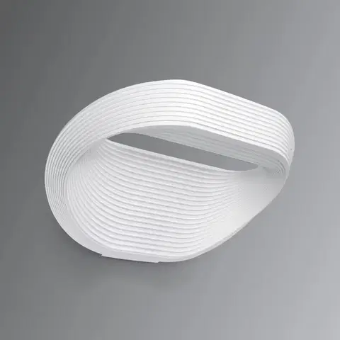 Nástenné svietidlá Cini & Nils Cini&Nils Sestessa - biele nástenné svietidlo LED, 24 cm